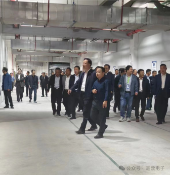 蚌埠市市委書(shū)記黃曉武、市長(zhǎng)馬軍一行蒞臨毫歐集團(tuán)-安徽工廠(chǎng)考察交流